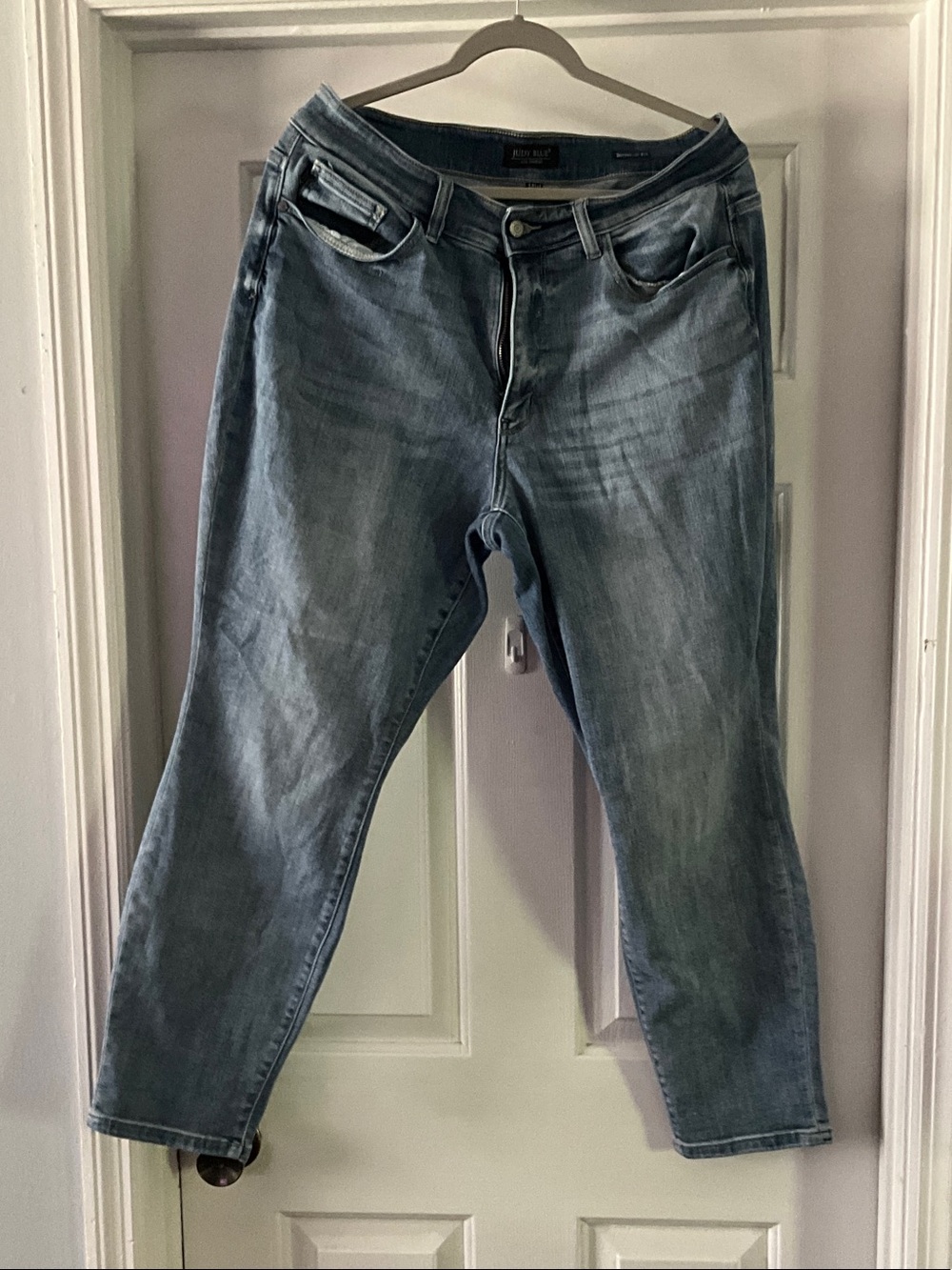Judy Blue Light Blue Boyfriend Jeans - size 14W